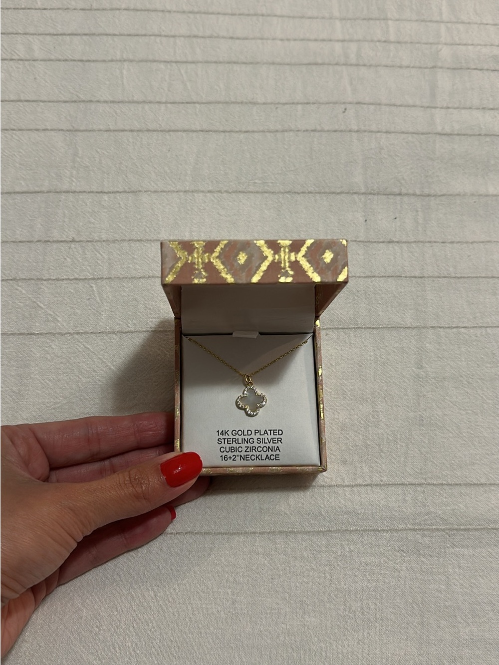 Rachel Zoe Clover Necklace